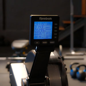 display pantalla de remo para gimnasio